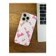 Oppo Realme  C11 Uyumlu Barbie Desenli Beyaz Renkli Telefon Kılıfı