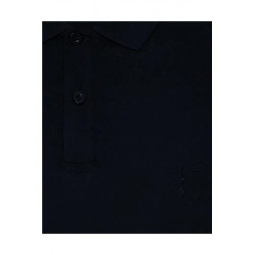 Erkek Lacivert  Slim Fit Polo Yaka Tişört