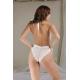 CLZ946 Beyaz Dantelli Fantezi Bodysuit