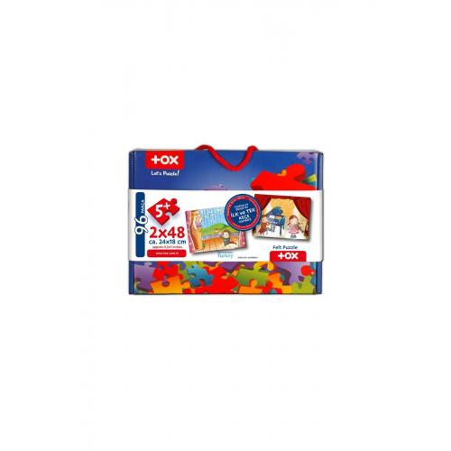 Sahne 5+ Keçe Yapboz - 5 Yaş Puzzle T019