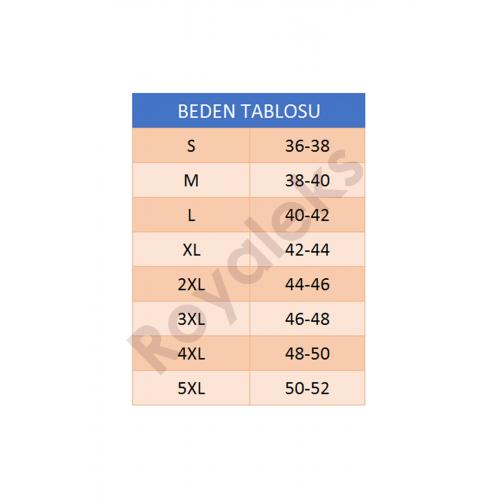 Bürümcek Kumaş Büyük Beden Beli Lastikli Kadın Tayt Pantolon Lastikli Paça - Turk - R14