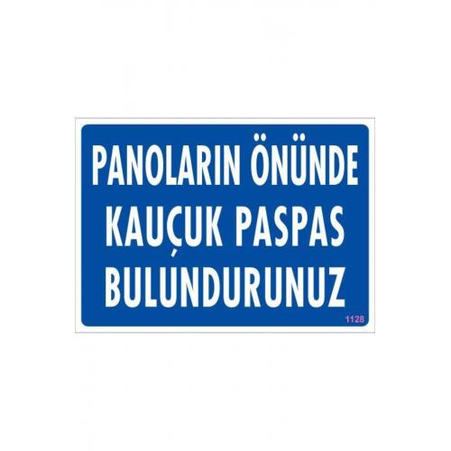 Elektrik Panosu Levhası 25x35 KOD:1128