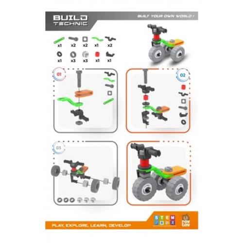 Sök Tak 18 Parça Motorsiklet Build Technic