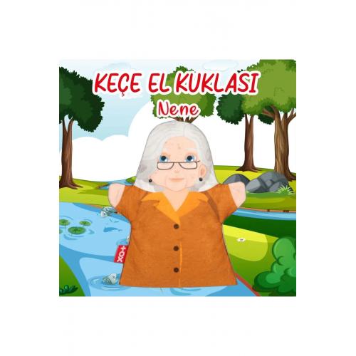 Art002 C01 Babaanne Aile Bireyleri Keçe El Kukla Bernami Yeni