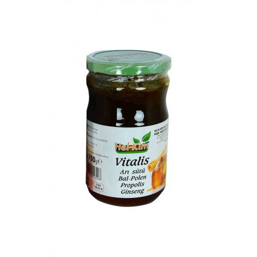 CLZ214 Vitalis Arı Sütü Bal Polen Propolis Ginsengli Bitkisel Macunnu 780 Gr