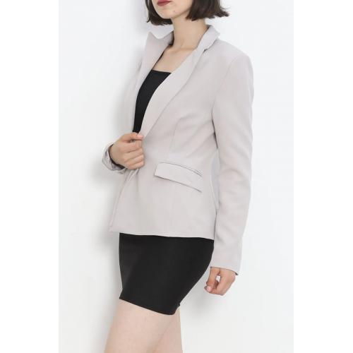 Blazer Ceket Gri