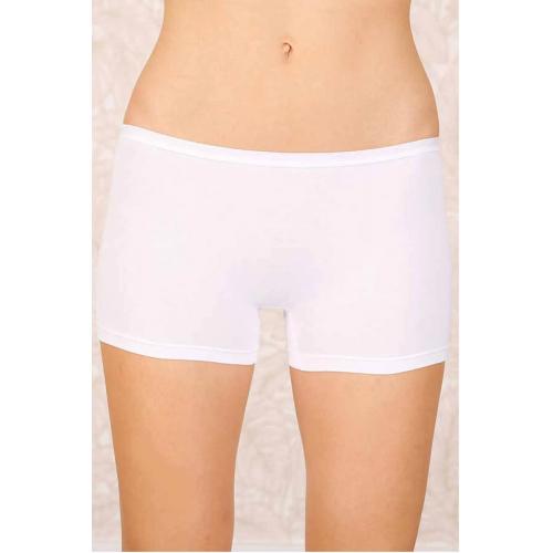 Likralı Süprem  Boxer Short Beyaz 2100B