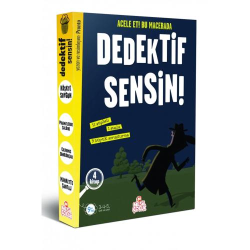 Dedektif Sensin Serisi 4 Kitap