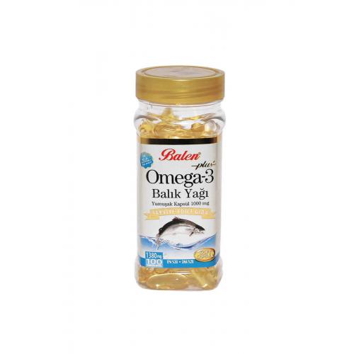 CLZ214 Omega 3 Plus+ Balık Yağı Yumuşak 100 Kapsül