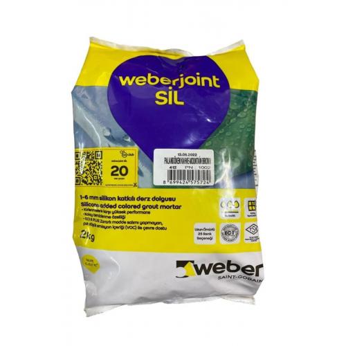 Weber Joint Sil 412 Palandöken Kahve Derz Dolgu 2 Kg