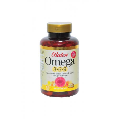 CLZ214 Omega 3-6-9 1585 Mg x 100 Yumuşak Kapsül