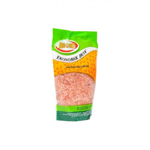 Yemeklik Himalaya Kaya Tuzu Sofrada Öğütme Kristal Çakıl Pembe 1000 Gr Paket