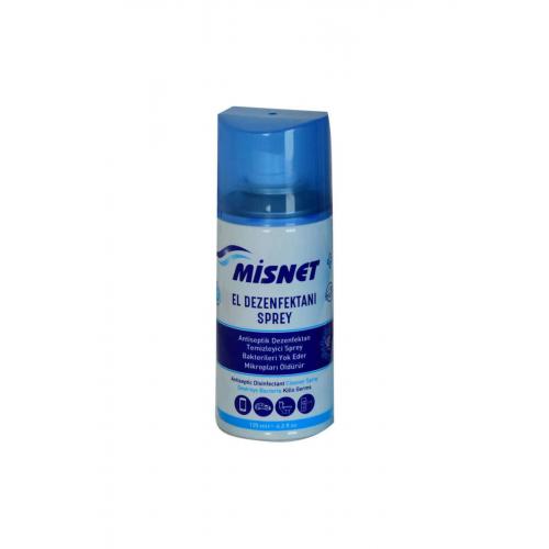 CLZ214 Antiseptik El Dezenfektan Temizleyici Sprey Yüzde 70 Alkollü 125 ML