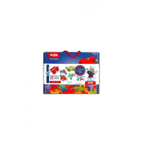 CLZ247  Ulaşım Araçları 2+ Keçe Yapboz - Puzzle