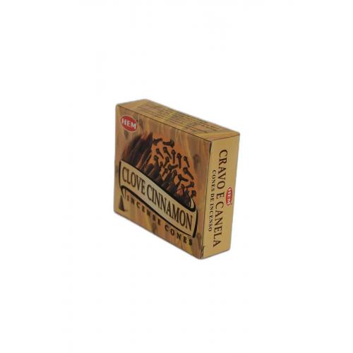 Karanfil Tarçın Kokulu 10 Konik Tütsü - Clove Cinnamon Incense Cones