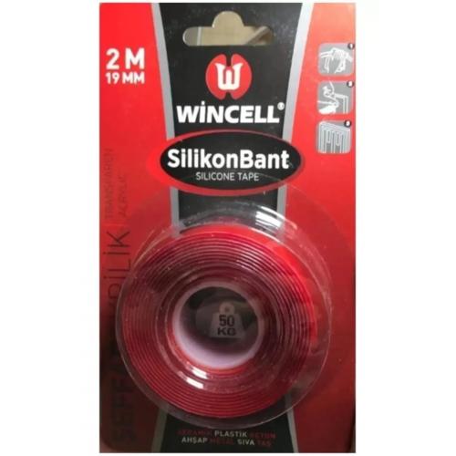 Silikon Çift Taraflı Bant 19mm x 2 Mt Turk-CK-4039