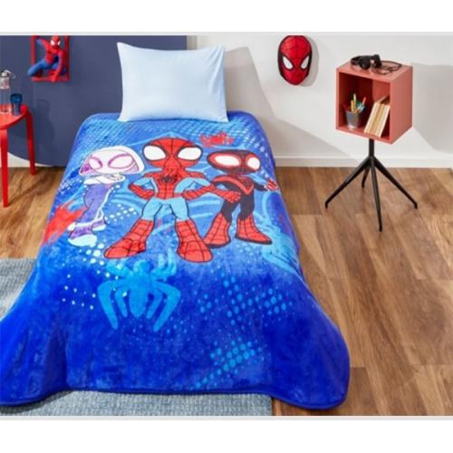 Taç Lisanslı Battaniye Spidey And Friends Tek Kişilik