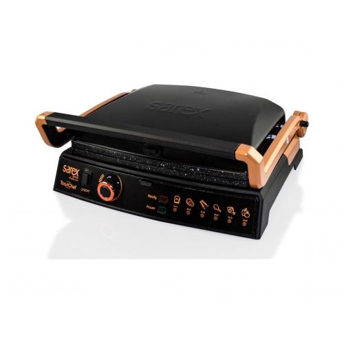 Sarex SR-3410 Toastchef 2000 W Tost Makinesi Siyah