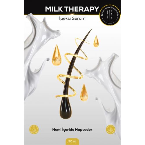 Milk Therapy Silky Saç Serumu, İpeksi Saçlar İçin,