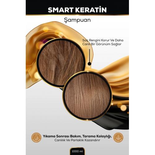 Smart Keratin Şampuan 1000 Ml