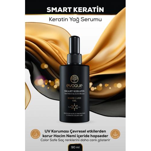 SMART KERATIN HAIR SERUM 90 ML.