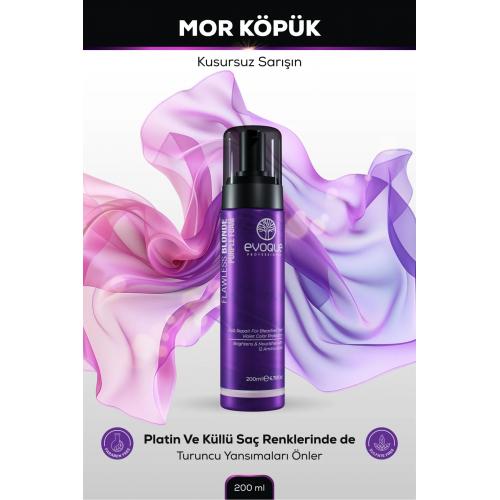 Sarı, Gümüş Ve Platin Saçlar Için Mor Köpük (FOAM), Gazsız, 200ml