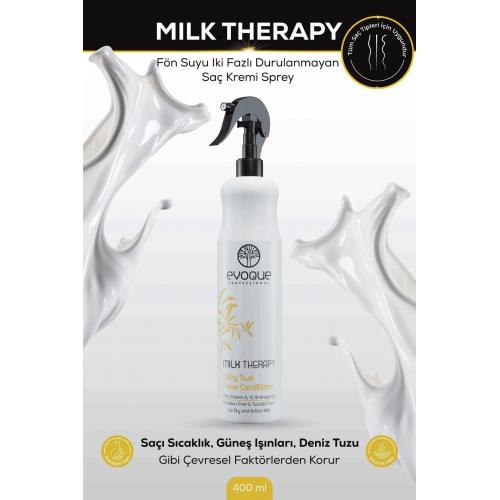 Milk Therapy Fön Suyu Iki Fazlı Durulanmayan Saç Spreyi/detangler 400ml