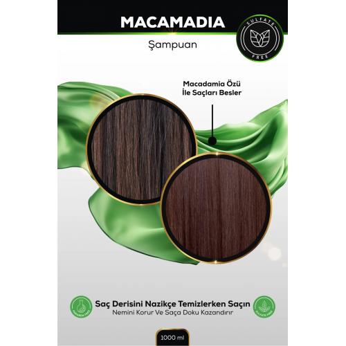 MACADAMIA ŞAMPUAN 1000 ML