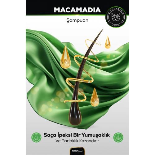 MACADAMIA ŞAMPUAN 1000 ML