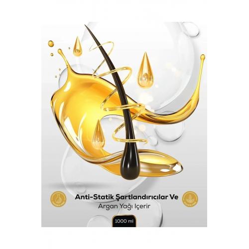 Saç Rengi Koruyucu Arındırıcı KREM, Argan YağLı ve Zeytin YağLı, Parabensiz-sülfatsız, 1000ml