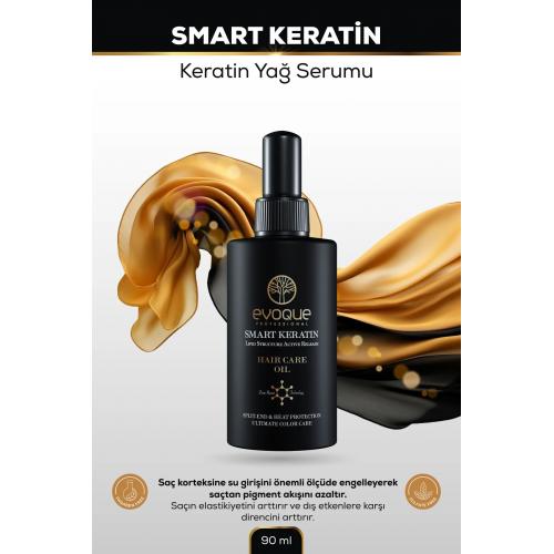 SMART KERATIN HAIR SERUM 90 ML.