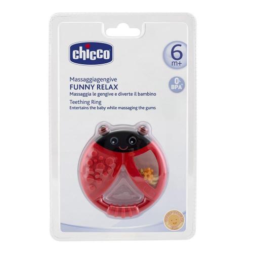 Chicco Funny Relax Diş Kaşıyıcı - Uğur Böceği