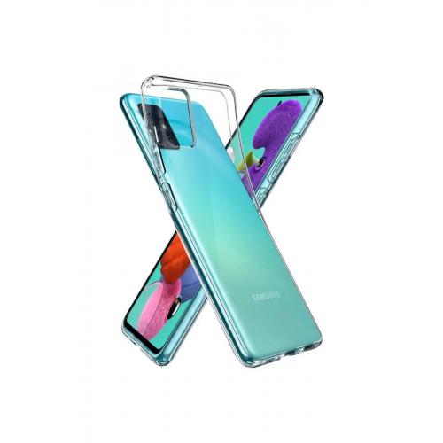 Samsung Galaxy A03s Kılıf Lüx Şeffaf Silikon