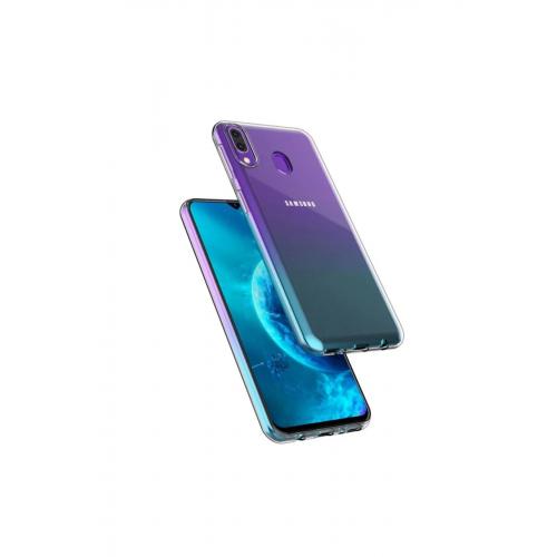 Samsung Galaxy M40 Kılıf Lüx Şeffaf Silikon