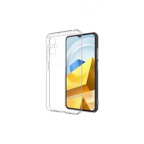 Xiaomi Poco M5 Kılıf Lüx Şeffaf Silikon