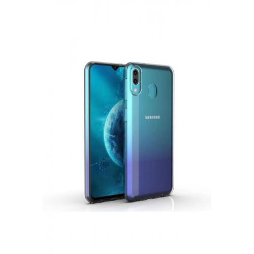 Samsung Galaxy M40 Kılıf Lüx Şeffaf Silikon