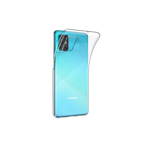 Samsung Galaxy A51 Kılıf Lüx Şeffaf Silikon