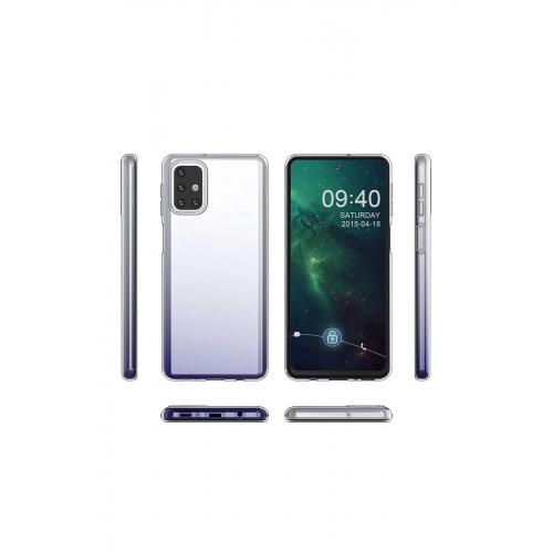 Samsung Galaxy M31s Kılıf Lüx Şeffaf Silikon