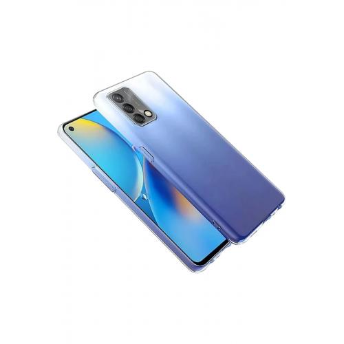 Oppo A74 4g Kılıf Deluxe 2mm Şeffaf Silikon