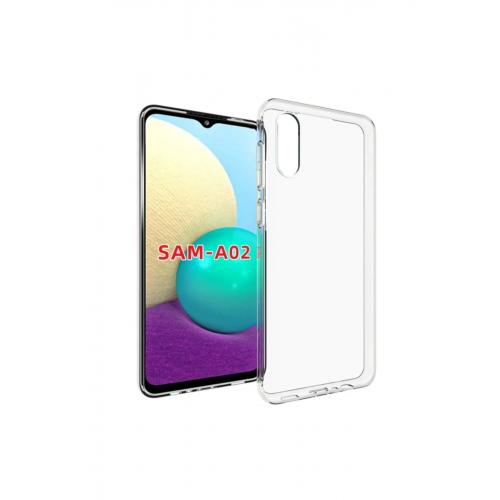 Samsung Galaxy A02 Kılıf Lüx Şeffaf Silikon