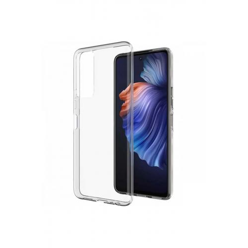 Tecno Camon 18 Kılıf Lüx Şeffaf Silikon