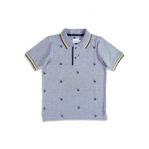 Erkek Çocuk Organik Polo Yaka T-shirt - Silvio