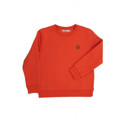 Erkek Çocuk Recycle Pamuk Orange Sweatshirt