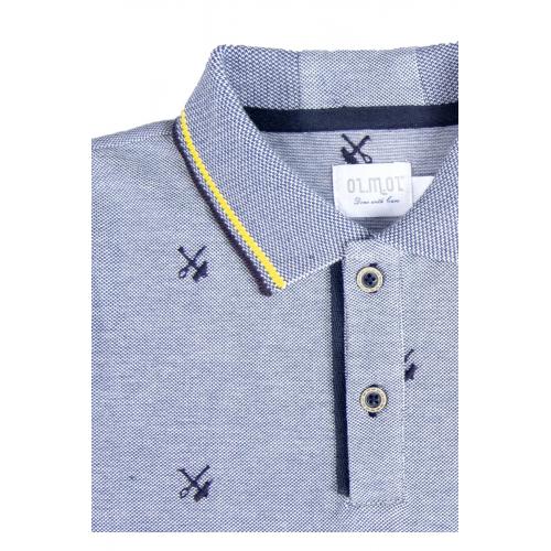 Erkek Çocuk Organik Polo Yaka T-shirt - Silvio