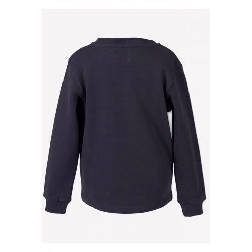 Organik Erkek Çocuk Sweatshirt-nature-antrasit