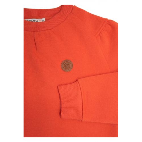 Kız Çocuk Recycle Pamuk Orange Sweatshirt