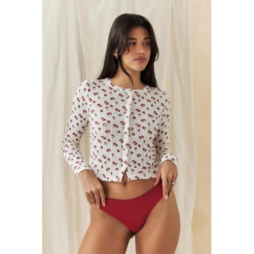 Seamless Taytlarda İz Bırakmayan  Dikişsiz Esnek Tanga Külot String Ribbed Fitilli Thong