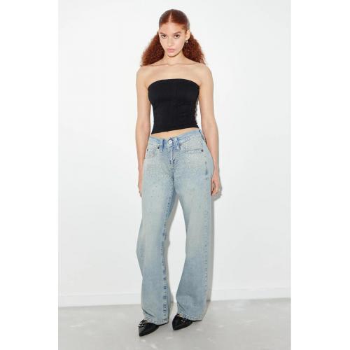 UO-Desenli Dokulu Straplez Kaydırmaz Korse Bel İnceltici Etkili Korse Kadın Crop Top