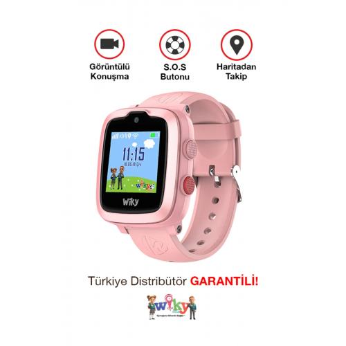 4 Plus Pembe Akıllı Çocuk Saati