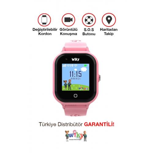 Wiky Watch 4s Akıllı Çocuk Saati Pembe,